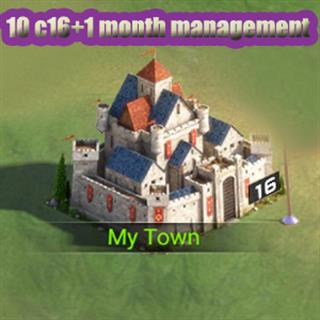 10 Lv.16 booking farms + One month management time