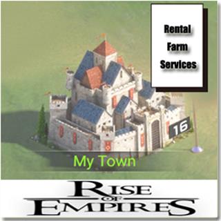 ROE Rental 5 Farms Services (5 Lv.16-Lv.19 farms  time:1 month )